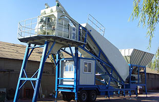 Mobile Concrete Batching Plant